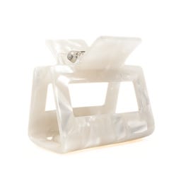 lotta curls Haarclip - white marble