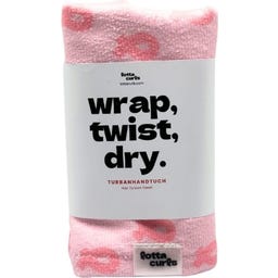 lotta curls Hair Turban  - pink