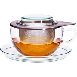 Demmers Teehaus Kräutertee Tasse Glas 0,4l - 1 Stk