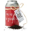 Boîte-Cadeau Rouge « Tea is Always a Good Idea » - 1 pcs