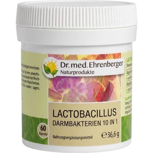 Dr. Ehrenberger Lactobacillus Darmbakterien 10in1 - 60 Kapseln