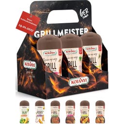 KOTÁNYI Grilling Spices Gift Set - 1 set