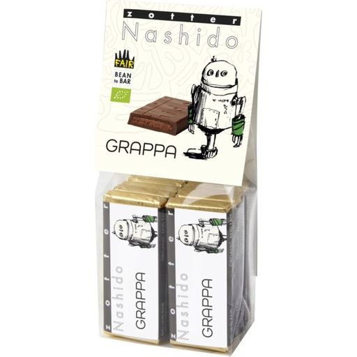Zotter Schokoladen Organic Nashido Grappa - 85 g