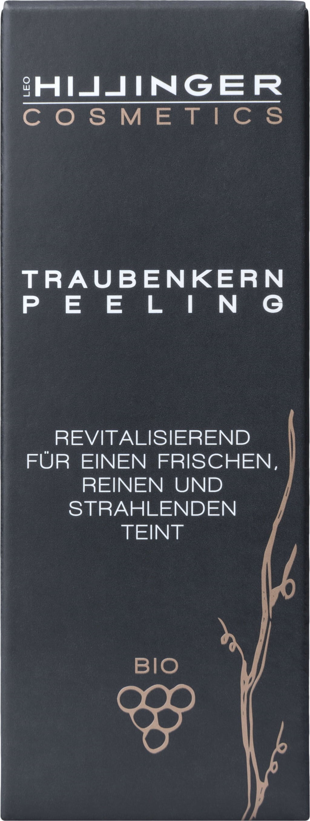 HILLINGER COSMETICS Szőlőmag peeling - 75 ml