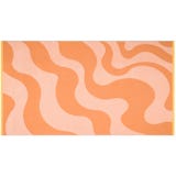 PLAYA Terry Beach Towel "Retro Waves" 100 x 180 cm