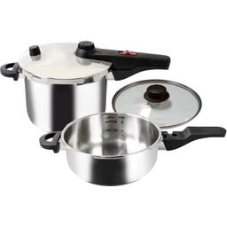 KELOmat Schnellkoch Set 22 cm, 6 + 3 L + GLD - 1 Set