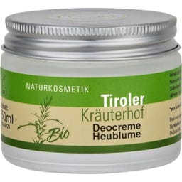 Tiroler Kräuterhof Organic Hay Flower Deodorant Cream - 50 ml