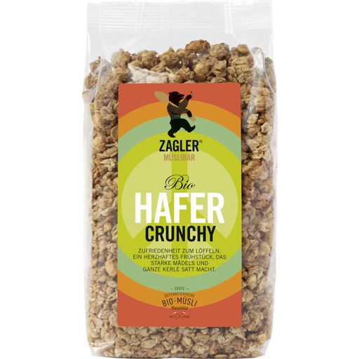 ZAGLER MÜSLIBÄR Organic Oat Crunchies - 500 g