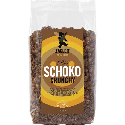 ZAGLER MÜSLIBÄR Bio Chocolade Crunchy - 500 g