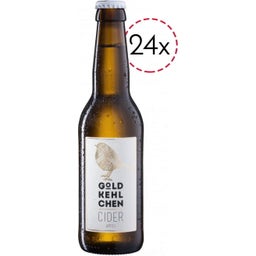 Goldkehlchen Apfel Cider - 24 Stk