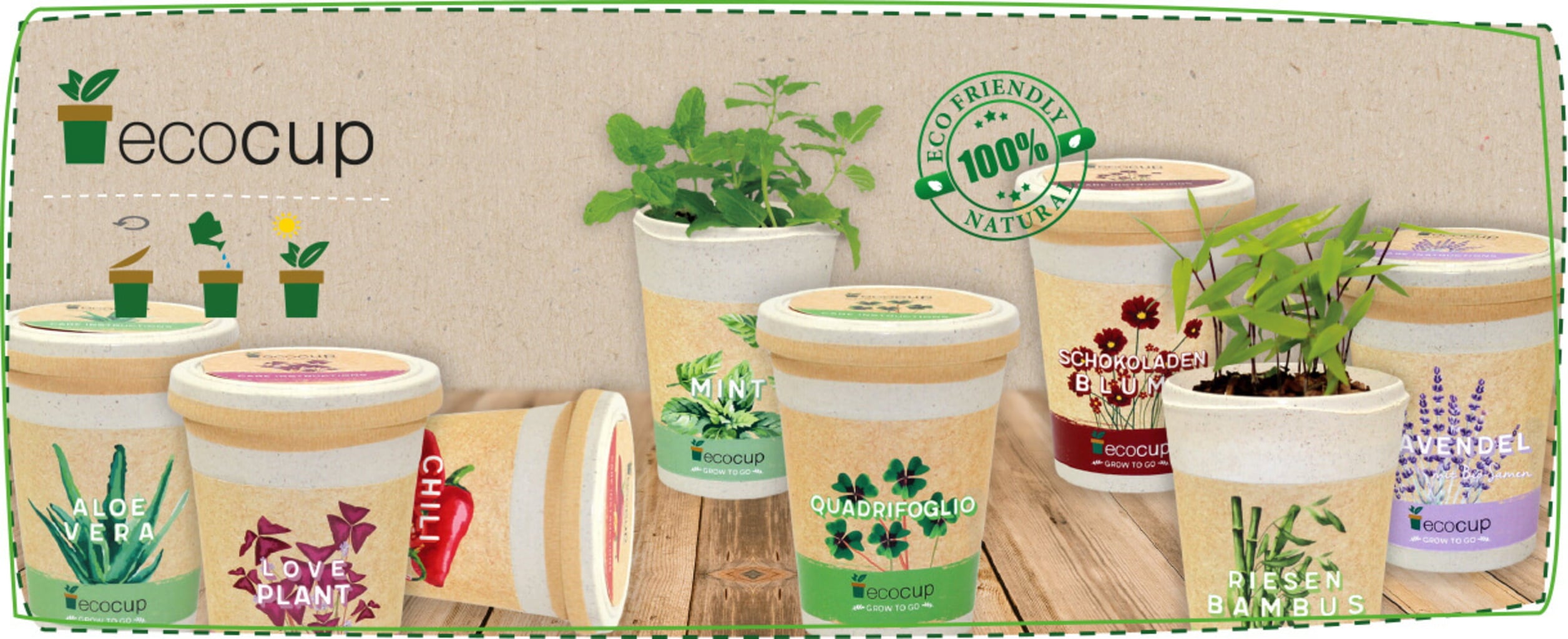 Feel Green ecocup 