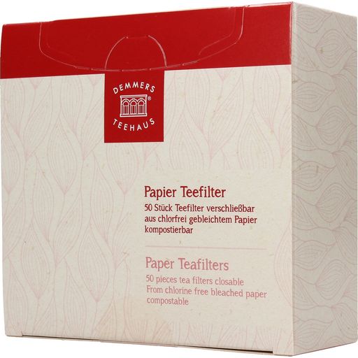 Demmers Teehaus Čajni filtri iz papirja v škatli - 1 pkg