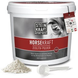 Steinkraft HORSEKRAFT Zeolith Pulver PUR - 3 kg