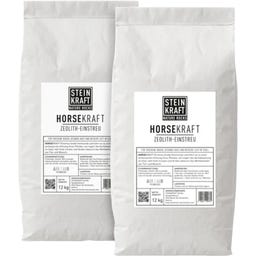 Steinkraft HORSEKRAFT Zeolith-Einstreu 2x12kg - 24 kg