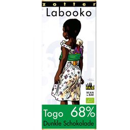 Zotter Schokoladen Organic Labooko 68% Togo - 70 g