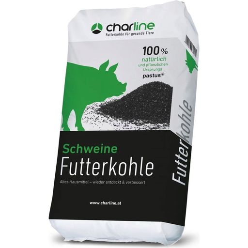 CHARLINE Futterkohle-Mehl für Schweine - 10 kg