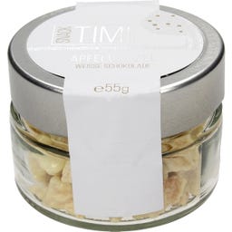 TIMI Apfelwürfel weiße Schokolade - 55 g