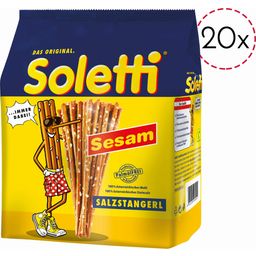 Soletti Sesame Pretzel Sticks - 20 pieces