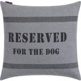 NOVA Cushion Cover 'Reserved for the Dog', 50 x 50 cm