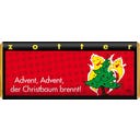 Bio Advent, Advent, der Christbaum brennt - 70 g
