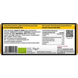 Zotter Schokoladen Bio Gekruide Marsepein op Kaneelnougat - 70 g