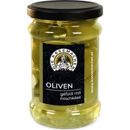 Die Käsemacher Oliven gefüllt mit Frischkäse