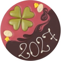 Organic MiXing - New Year's Chocolate: Good Luck in the New Year! Deluxe - 125 g