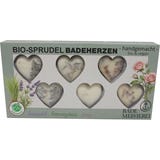 Bademeisterei Bio & Vegane Sprudelbadeherzen 6er Set