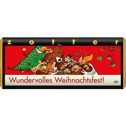 Zotter Schokoladen Chocolat Bio – Merveilleux Noël - 70 g