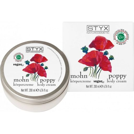 Styx Poppy Body Cream - 200 ml