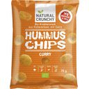 NATURAL CRUNCHY Biologische Curry Hummus Chips - 75 g