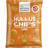 NATURAL CRUNCHY Organic Hummus Chips - Curry