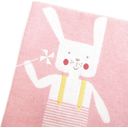David Fussenegger Baby Blanket JEWEL- 'Bunny' - rouge