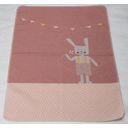 David Fussenegger Baby Blanket JEWEL- 'Bunny' - rouge