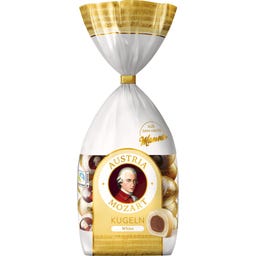 Austria Mozartkugeln Zakje Chocoladepralines - White