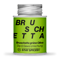 Stay Spiced! Bruschetta Olive verte