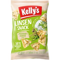 Kelly´s Linsensnack Joghurt Gurke - 70 g
