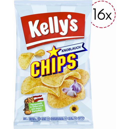 Kelly´s Chips Garlic - 16 pezzi