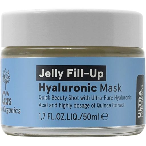 GG's True Organics Jelly Fill-Up hialuronska maska - 50 ml
