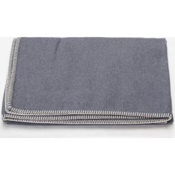 David Fussenegger SYLT Blanket with Decorative Stitch - Felt mélé
