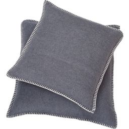 Cushion SYLT uni with Decorative Stitch, 40x40 cm