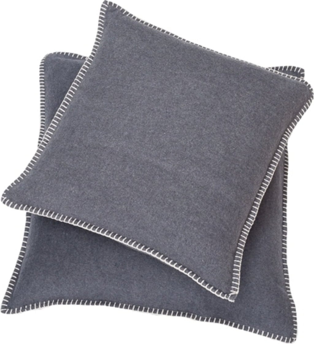 SYLT - Cuscino 40x40 cm - Punto Decorativo - grigio scuro