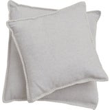 Cushion SYLT uni with Decorative Stitch, 40x40 cm