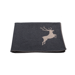SYLT Blanket with Decorative Stitch - "Deer"