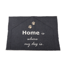 David Fussenegger Tapis pour Chien - home is where my dog is