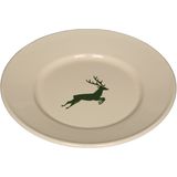 RIESS Płaski talerz „zielony jeleń”