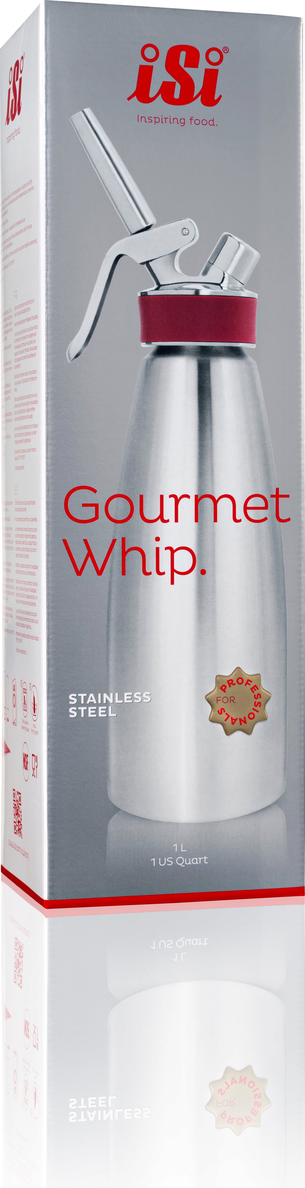 iSi Gourmet Whip, Multi Aufschäumer - 1000 ml