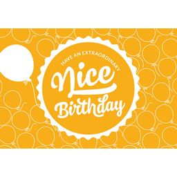 From Austria Carte de Vœux "Nice Birthday"