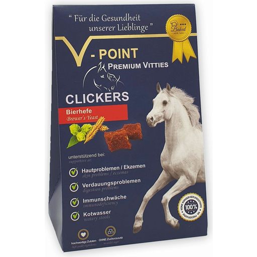 CLICKERS - Pivski kvas - Premium Vitties za konje - 250 g