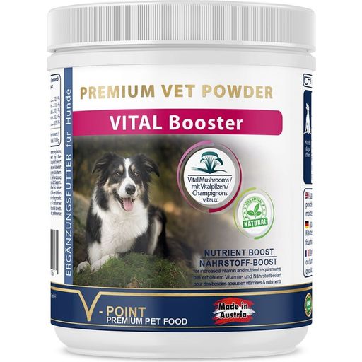 V-POINT VITAL Booster Kräuterpulver für Hunde - 250 g